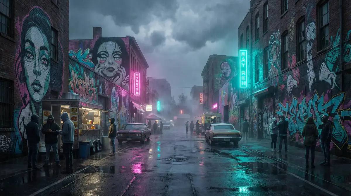 年轻的母亲4兔费天狼 - 雨夜壁画街